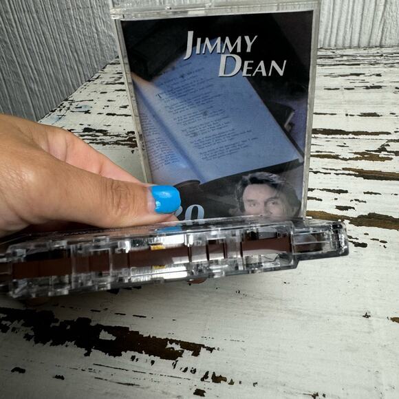 Jimmy Dean 20 Great Story Songs 1999 Curb Records Cassette Vintage Country Rock - Picture 6 of 6